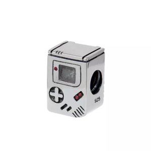 Nintendo Gameboy Silver Charm 925